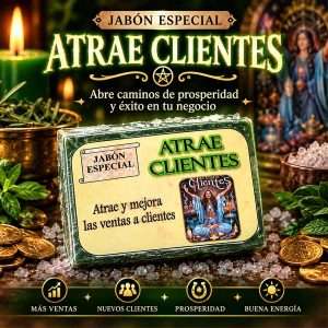 JABÓN ATRAE CLIENTES